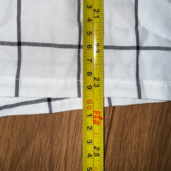 WOMEN'S BLOUSE - ROEBUCK & CO.- WHITE BLACK - SIZE L - Picture 7 of 7